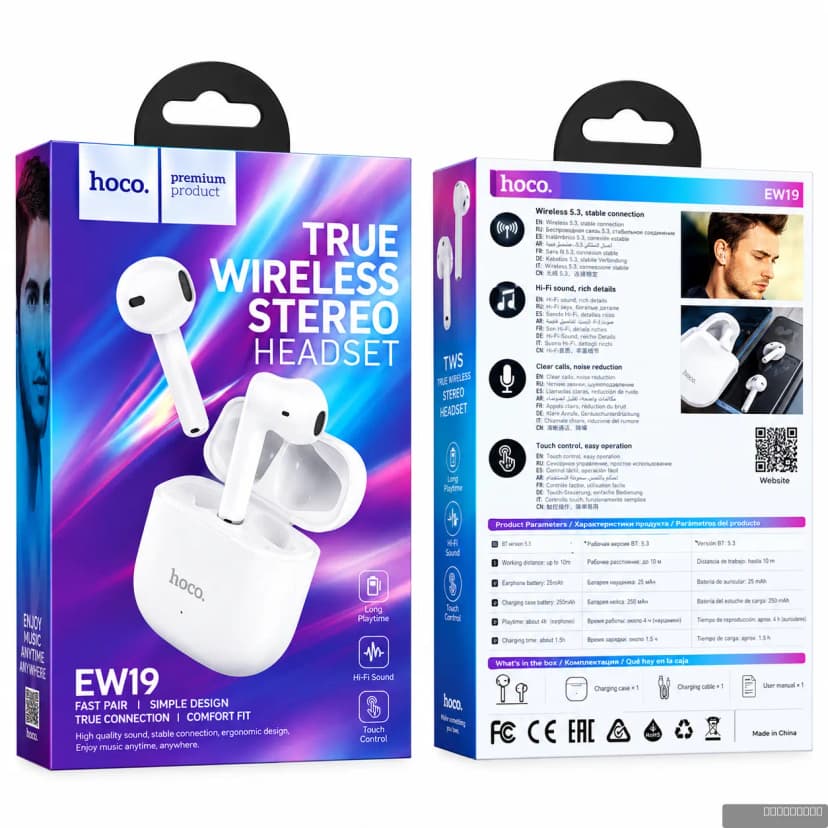 HOCO EW19 true wireless stereo headset