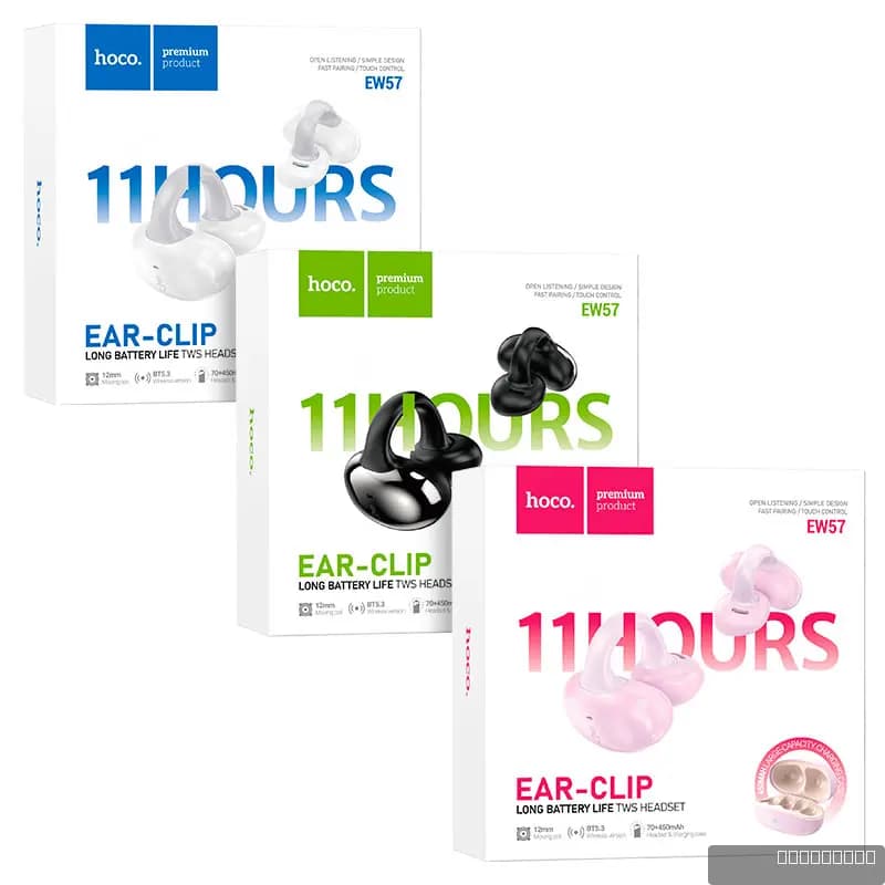 HOCO EW57 Auspicious clip-on true wireless BT headset