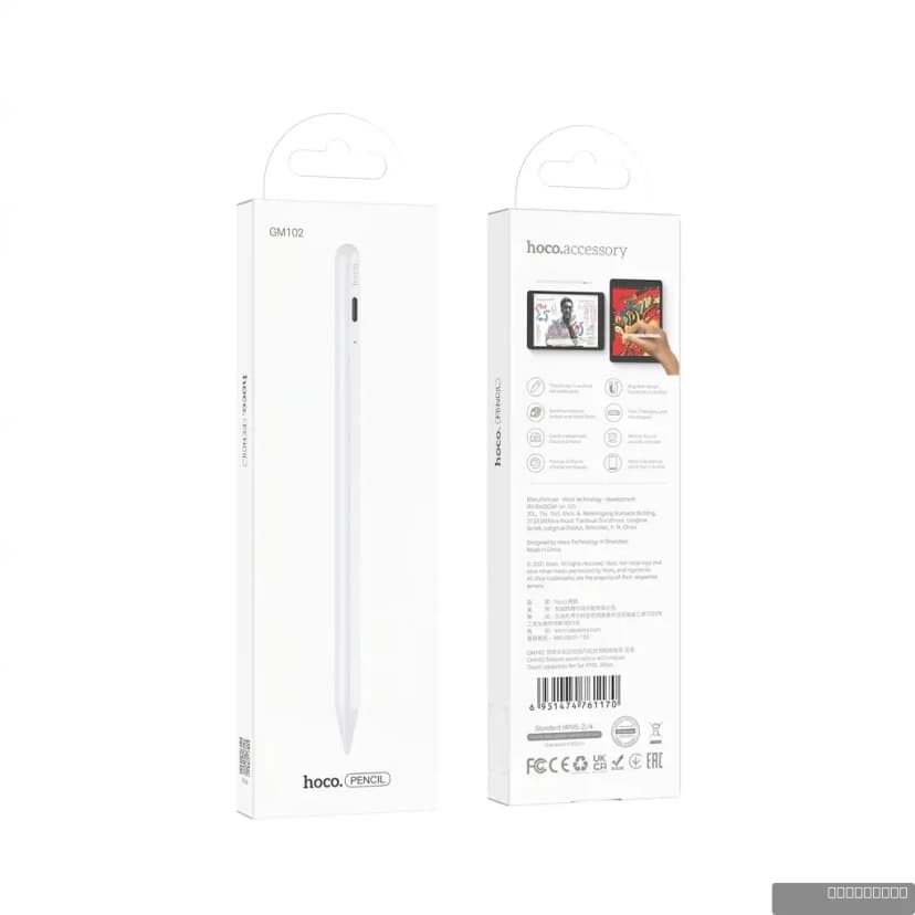 HOCO GM102 Smooth series active anti-mistake touch capacitive pen for iPAD