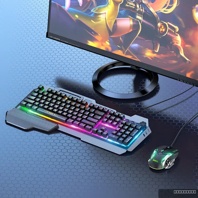 HOCO GM702 Vistoso wired gaming keyboard(english version)