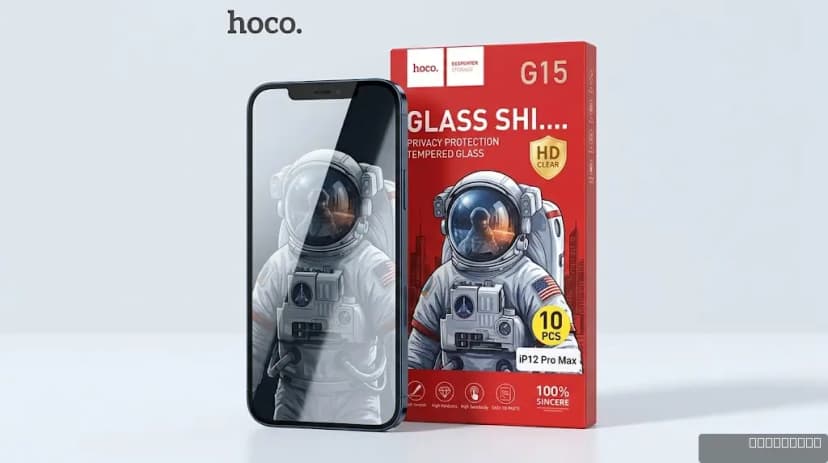 HOCO Guardian shield series full-screen anti-spy tempered glass set for iP12 Pro Max(10PCS)(G15)