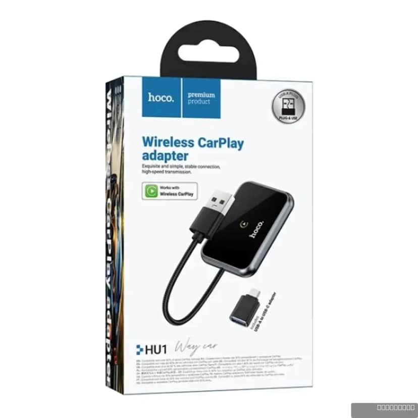 HOCO HU1 Way car wireless CarPlay adapter