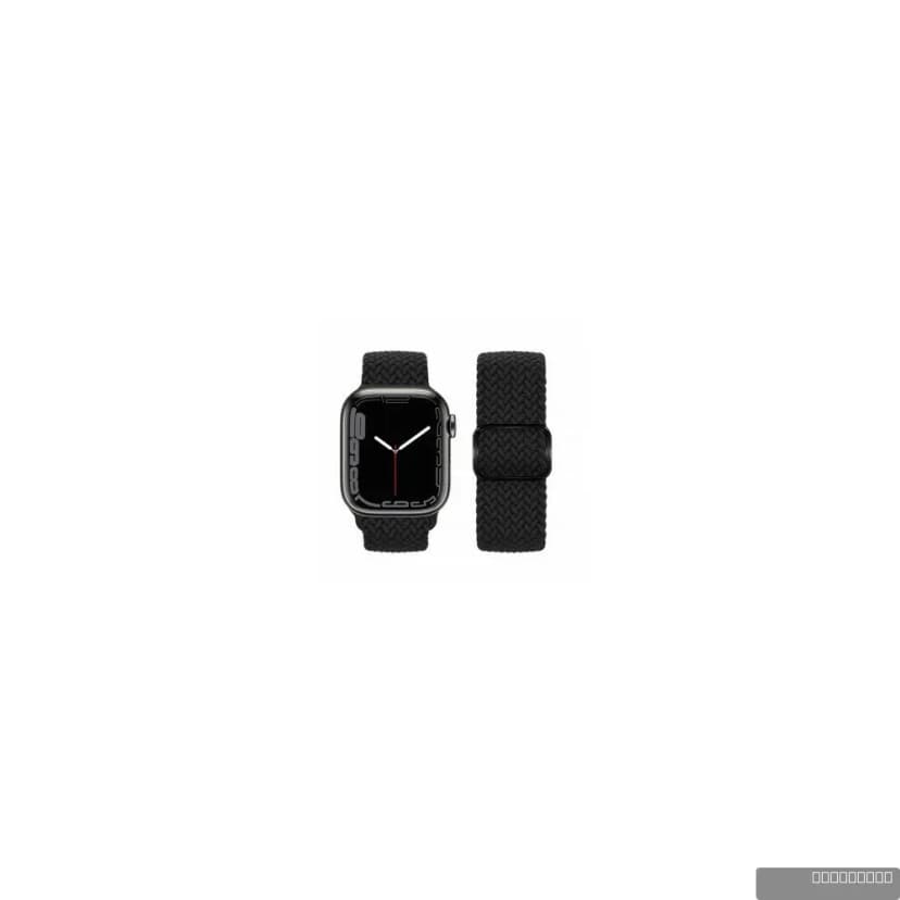 HOCO iWatch WA05 Jane Eyre series sliding buckle ultra-thin nylon strap(38/40/41mm) Black