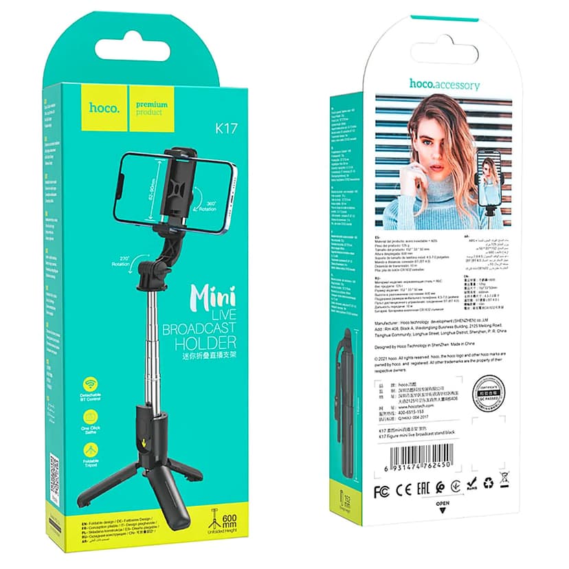 HOCO “K17 Figure” Tabletop Holder for Live Broadcast