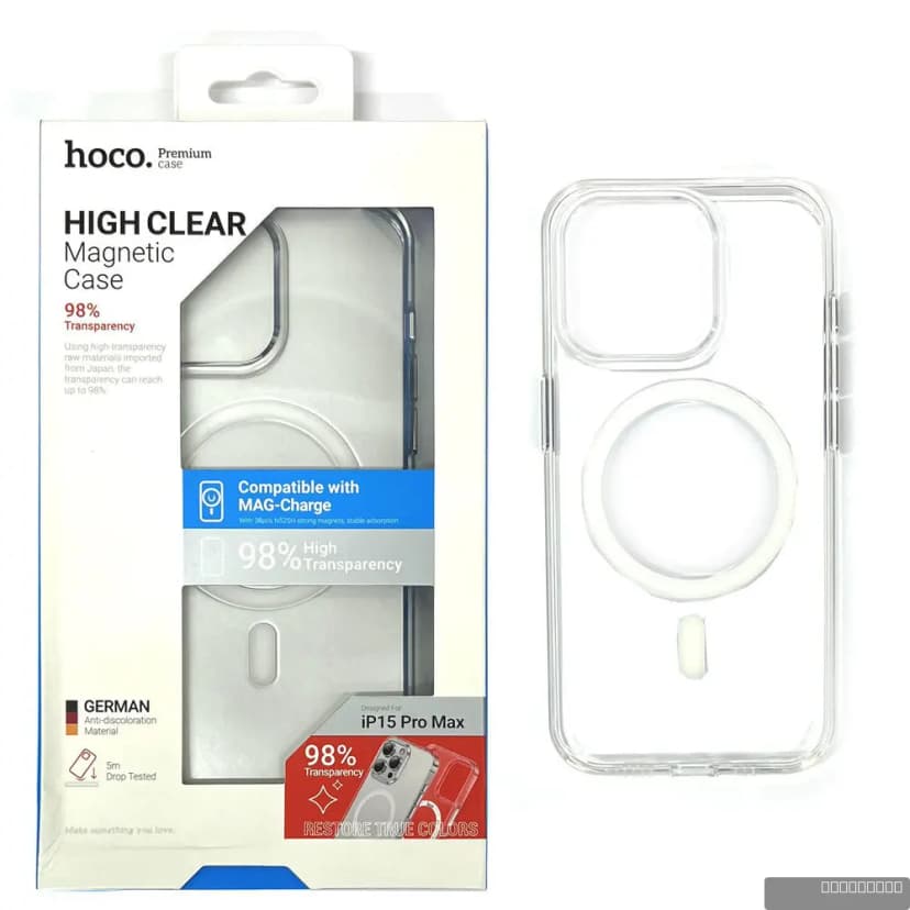 HOCO Knight magnetic protective case for iP15 Pro Max(AS7)