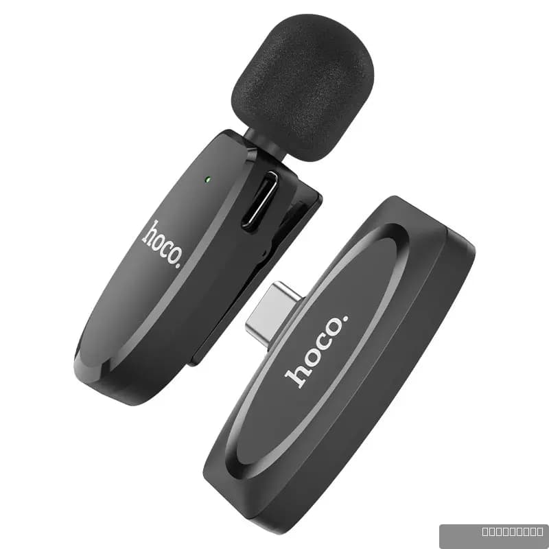 HOCO L15 Type-C Crystal lavalier wireless digital microphone