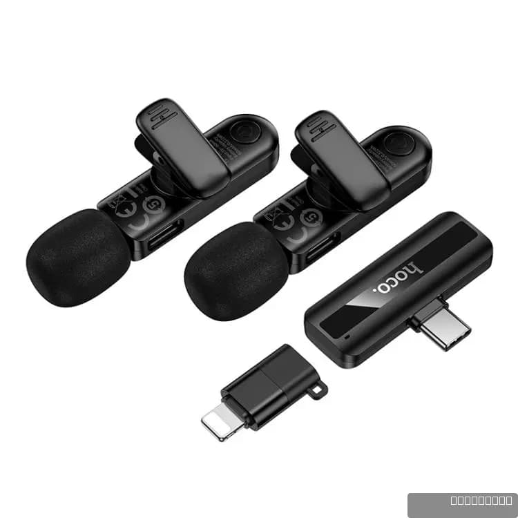 HOCO L20A Fair dual-mic wireless microphone(iP/Type-C)