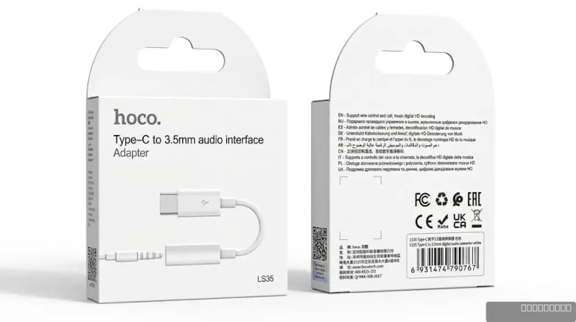 HOCO LS35 Type-C to 3.5mm digital audio converter