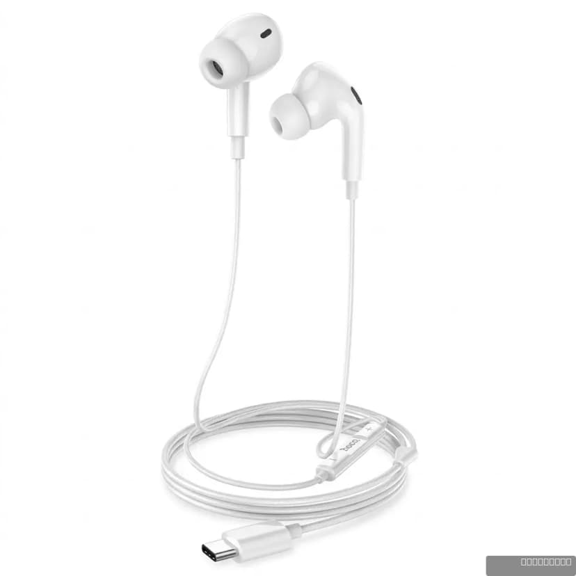 HOCO M101 Crystal joy Type-C wire-controlled digital earphones with microphone