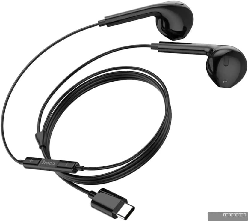 HOCO M101 Pro Crystal sound Type-C wire-controlled digital earphones with microphone
