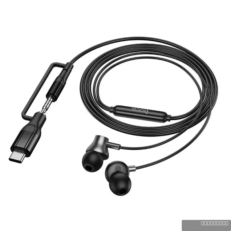 HOCO M119A Mia 2-in-1 3.5/Type-C universal digital earphones with microphone