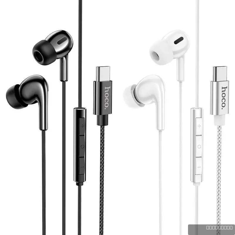 HOCO M91 Shelly wired Type-C earphones with microphone
