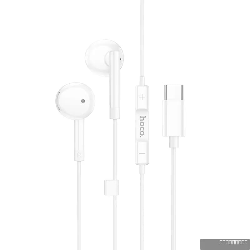 HOCO M95 Type-C wire-controlled digital earphones with microphone