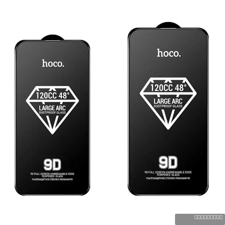 HOCO temper glass 9D large arc dustproof glass for iP14 Plus/13 Pro Max(A34)