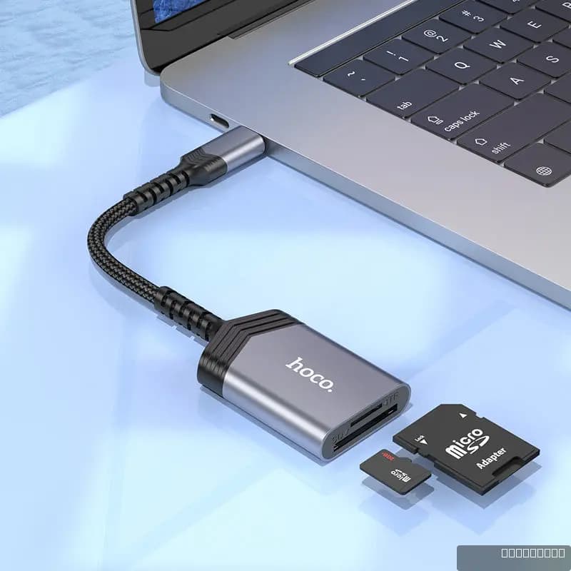 HOCO UA25 2-in-1 card reader iP