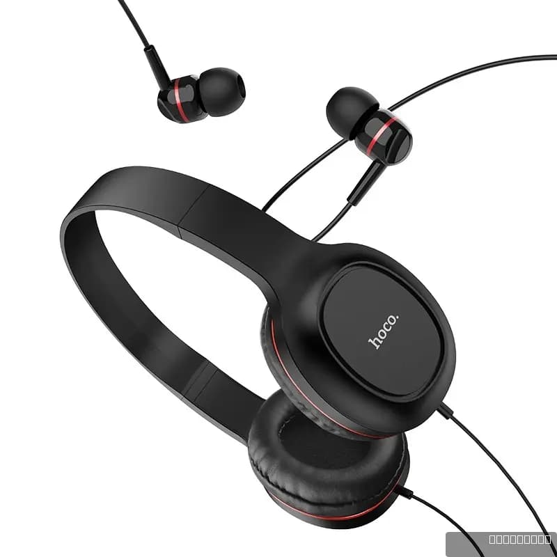 HOCO W24 Enlighten headphones with mic set