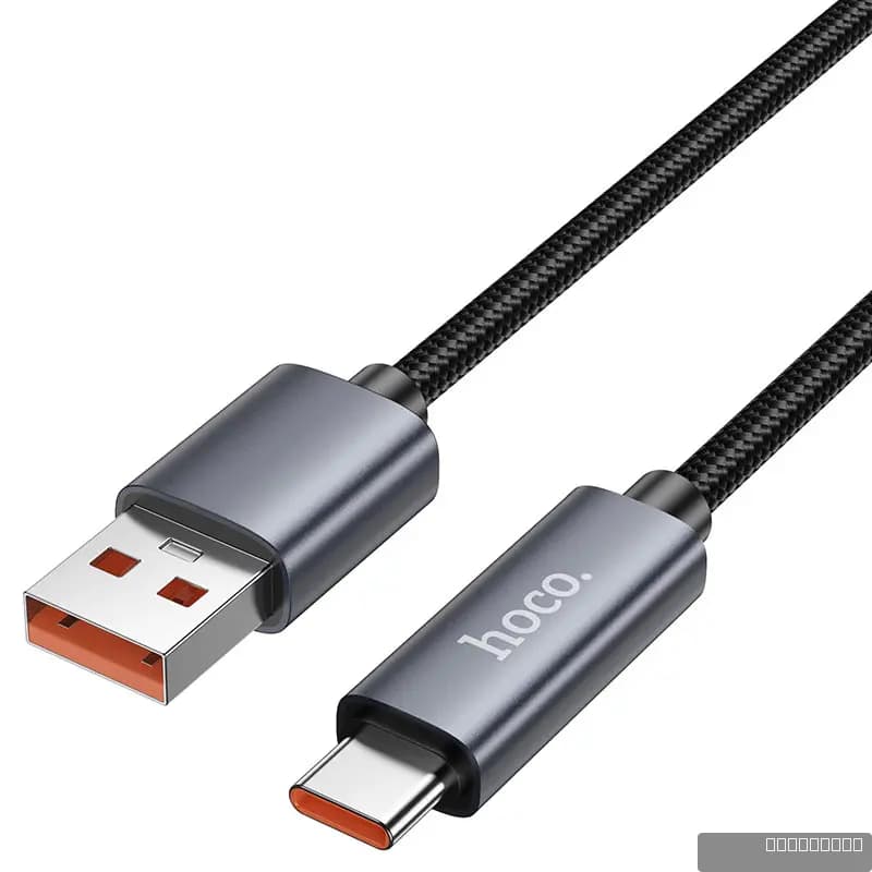 HOCO X112 Favor 5A charging data cable with display Type-C