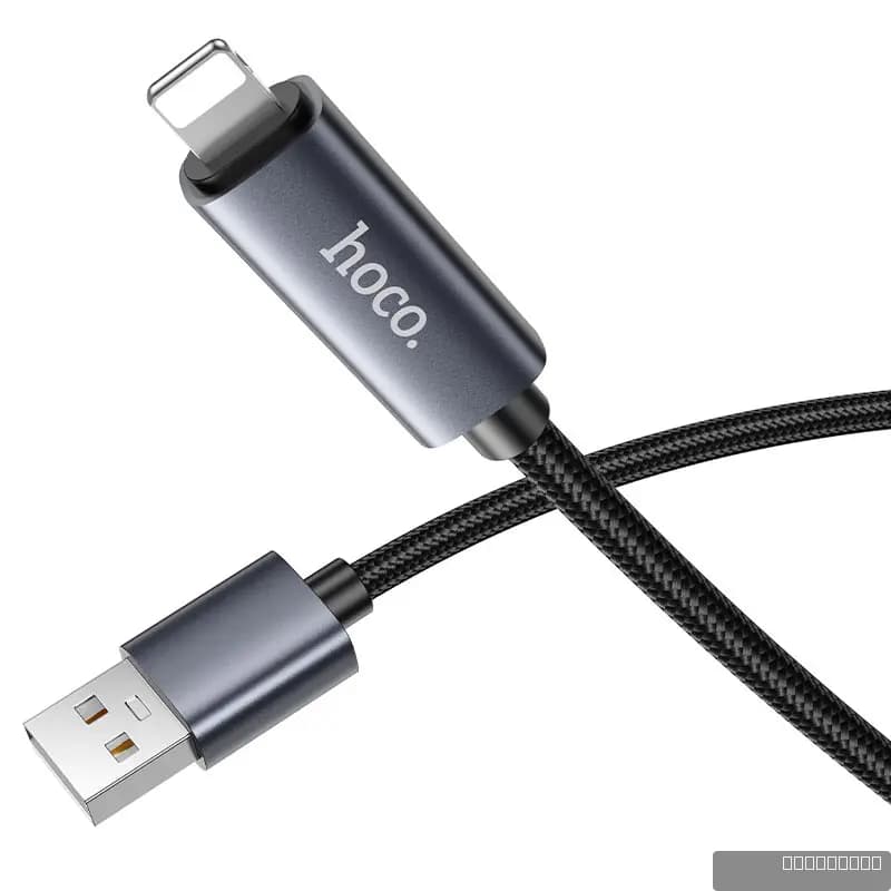 HOCO X112 Favor charging data cable with display Ip