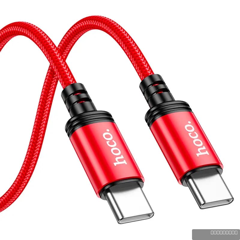 HOCO X89 Wind 60W charging data cable Type-C to Type-C(packaged)