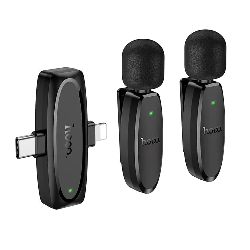 L15 Dual-mic clip-on Wireless Digital Microphone(iP/Type-C)