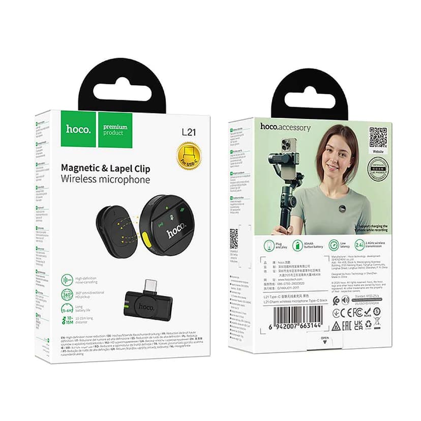 L21 Charm wireless microphone Type-C