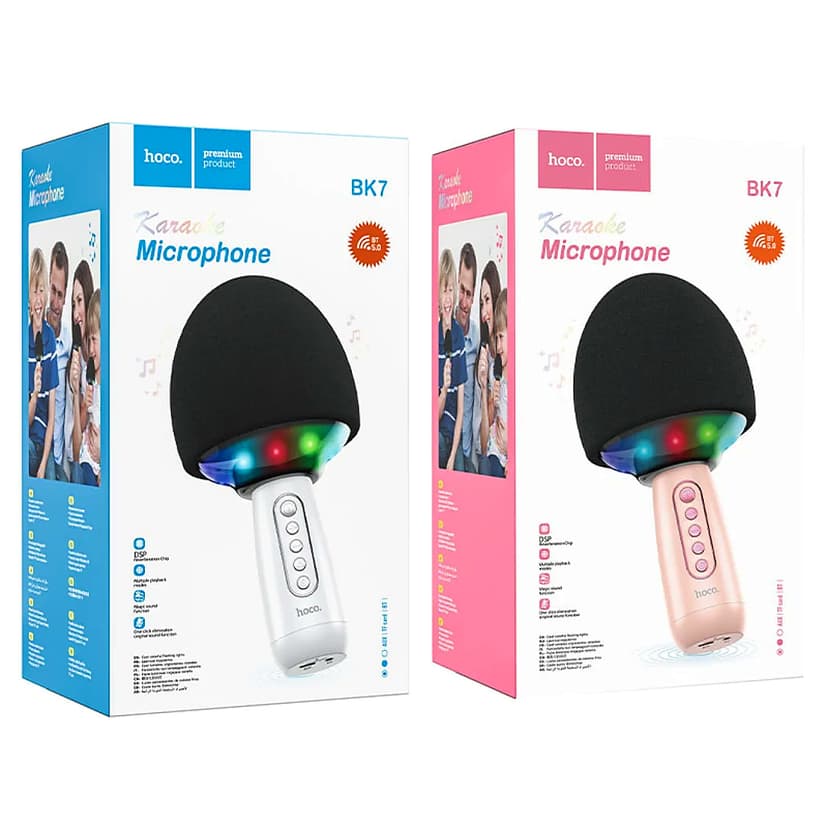 Microphone “BK7 Cute” wireless karaoke mic