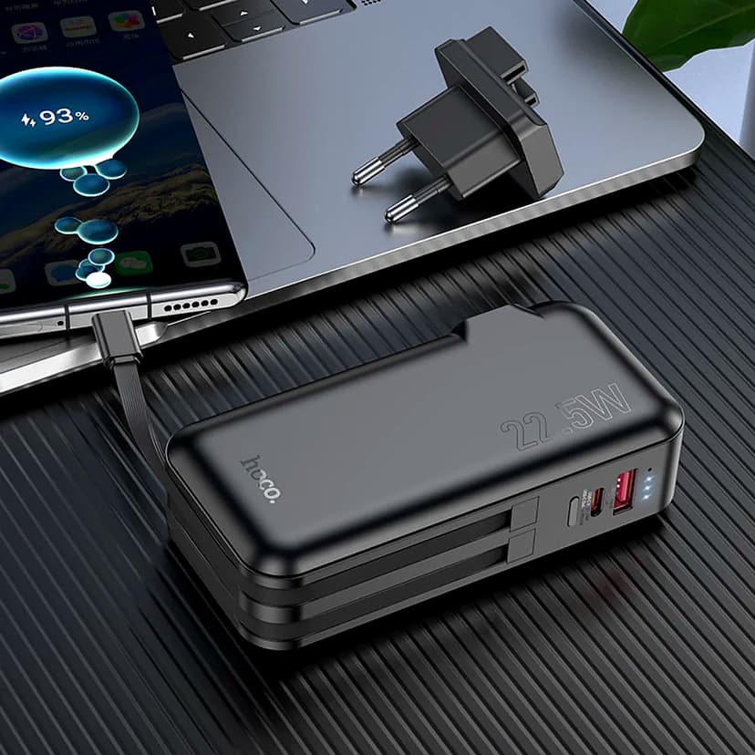 Power bank “J126 Travel” 22.5W 10000mAh EU / US plug