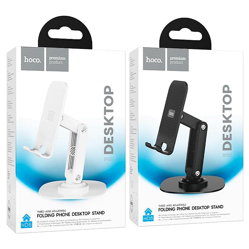Tabletop holder “HD6 Winner” rotating desktop stand