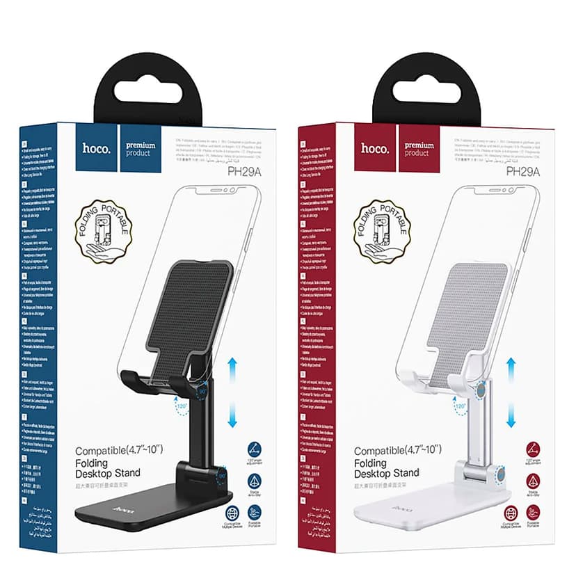 Tabletop holder “PH29A Carry” folding