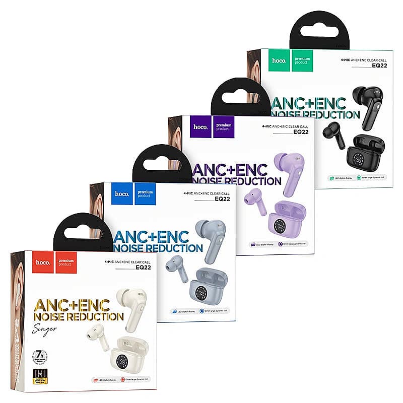 TWS headset “EQ22 Singer” ANC + ENC
