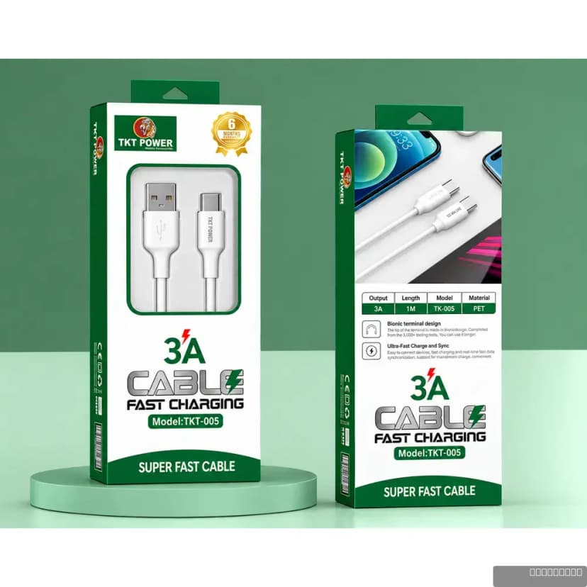 TKT-005 USB-Type C 3A Cable
