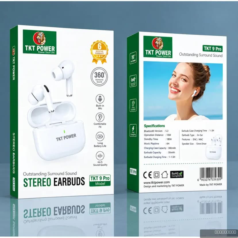 TKT 9 Pro Earbuds