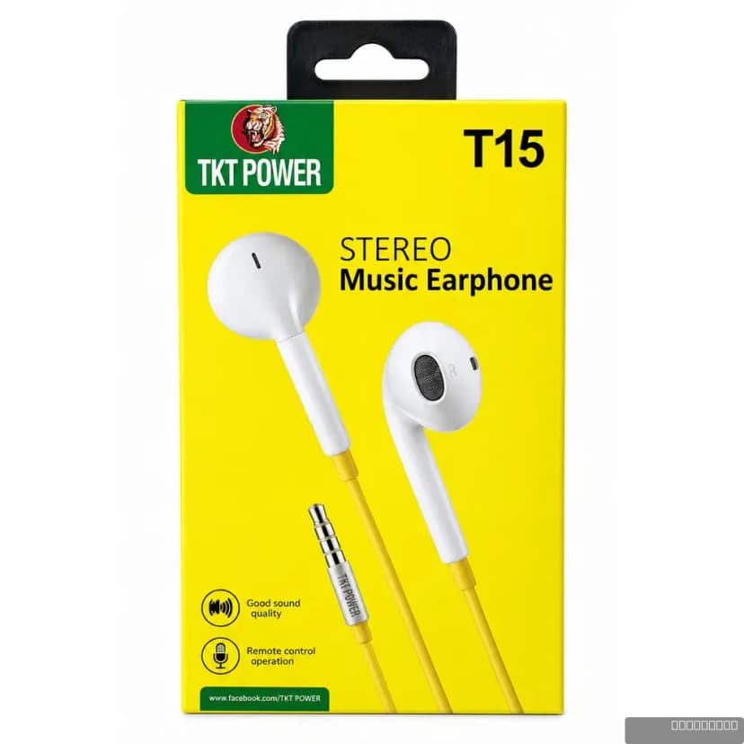 TKT T15 Earphone (Big)