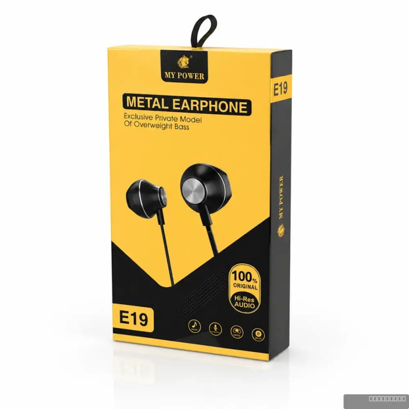 MY POWER E19 Earphone