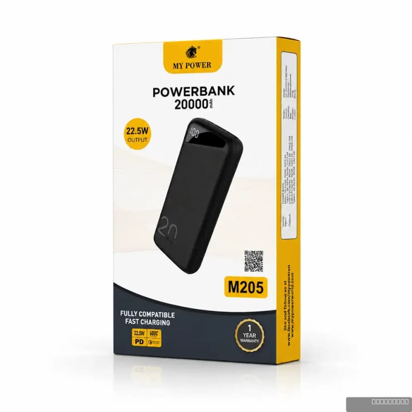 MY POWER M205 20000mAh Power Bank