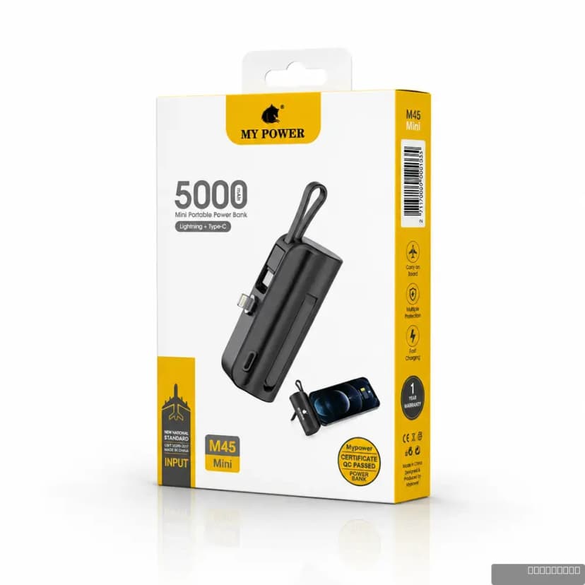 MY POWER M45mini 5000mAh Power Bank