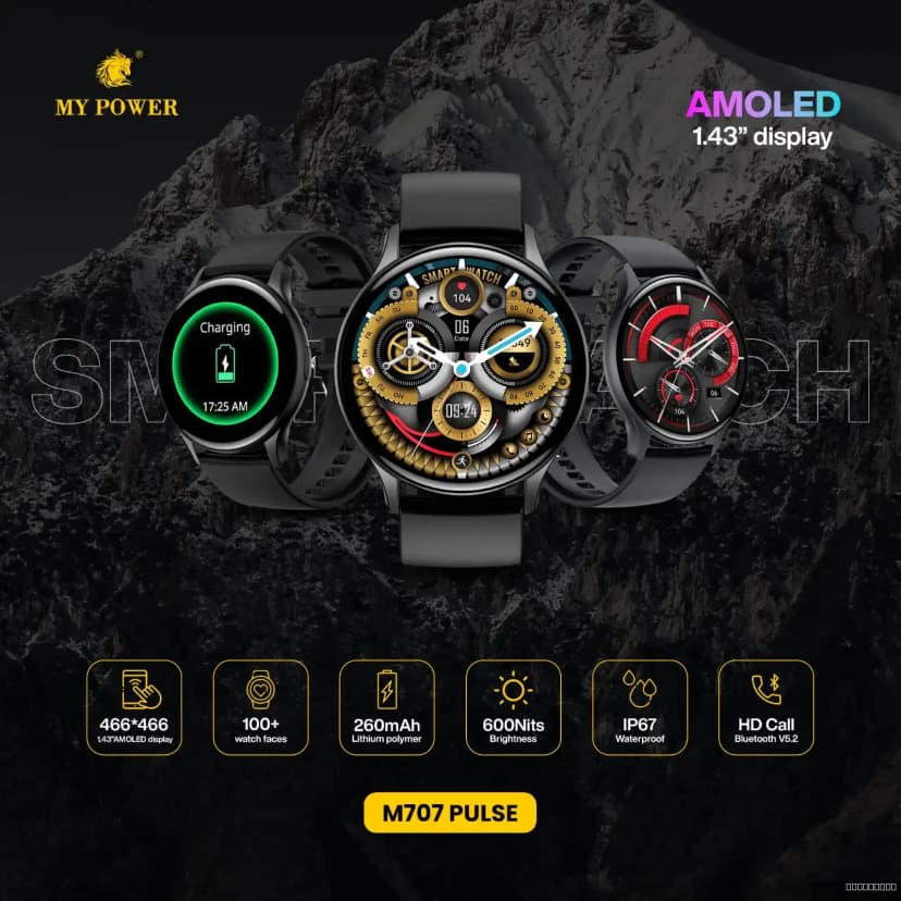 MY POWER M707 Pulse Smartwatch