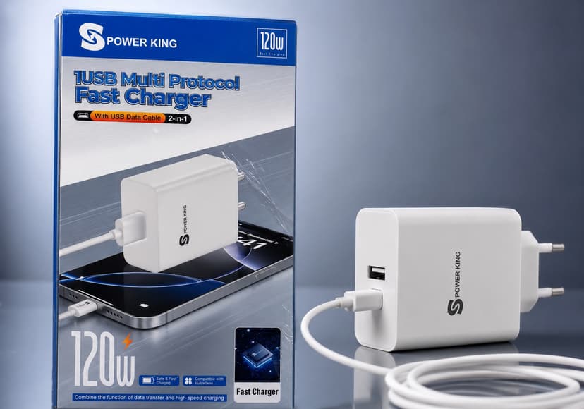 120W USB Multi Protocol Fast Charger