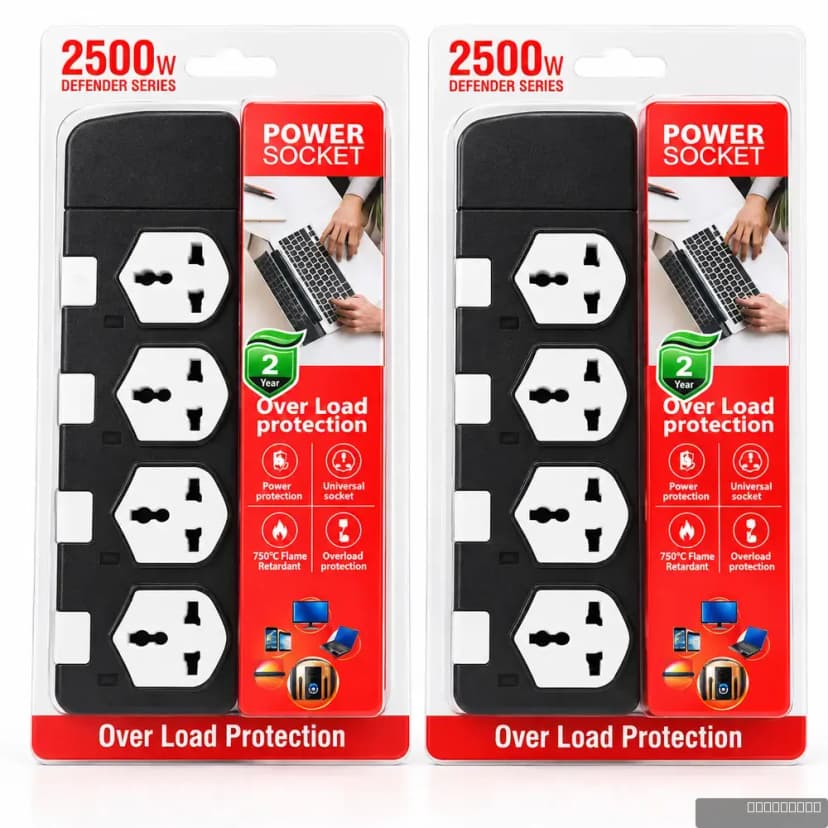 2500W Defender Series Power Socket 3M