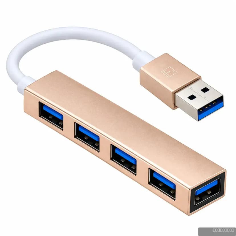 4-Port Ultra-Slim USB 3.0 Docking Station Hub