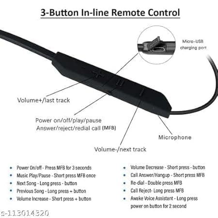 Boat Rockerz BT Max wireless neckband