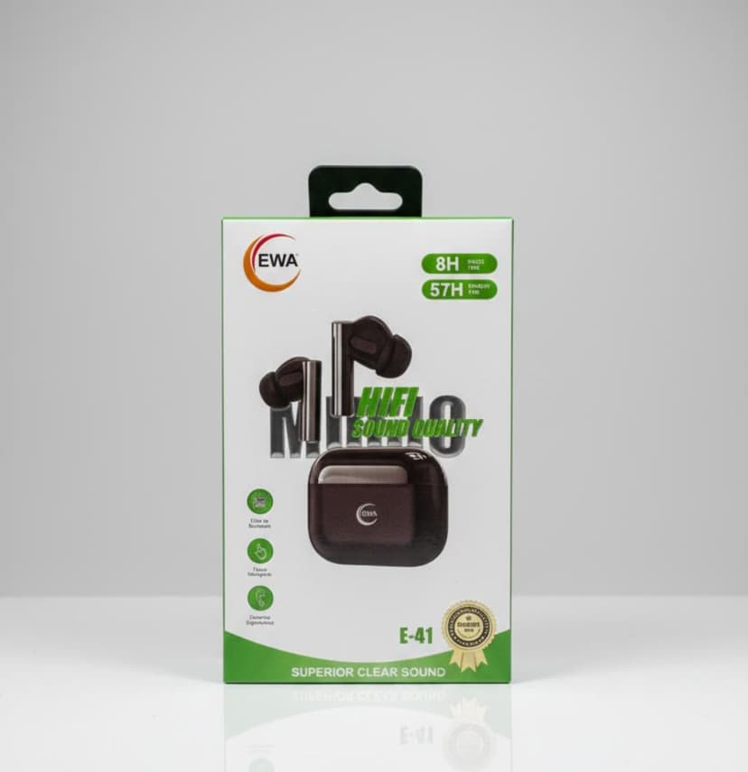 EWA E-41 HiFi Sound Quality wireless earbuds