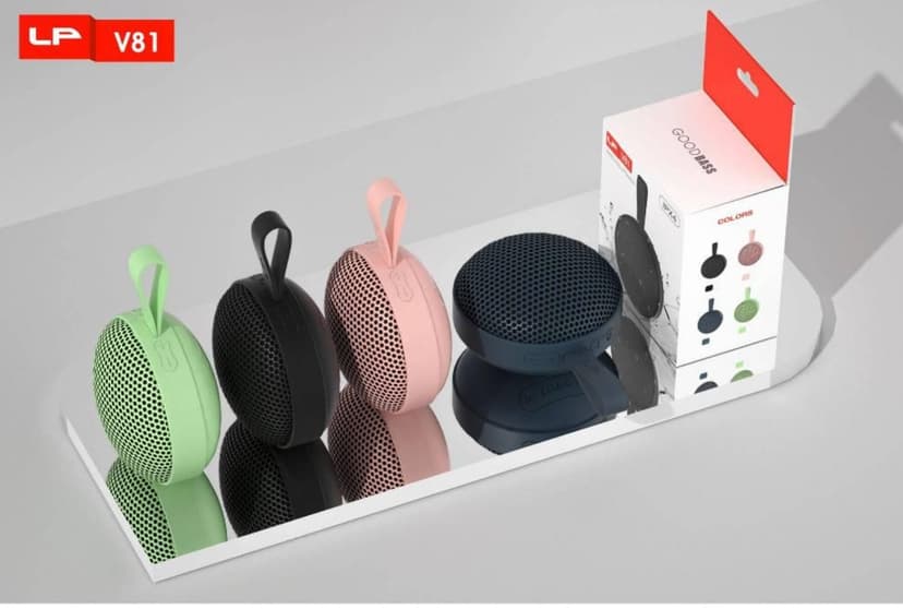Good Base Speaker(Loud Stereo-V81A 8W) IPX4
