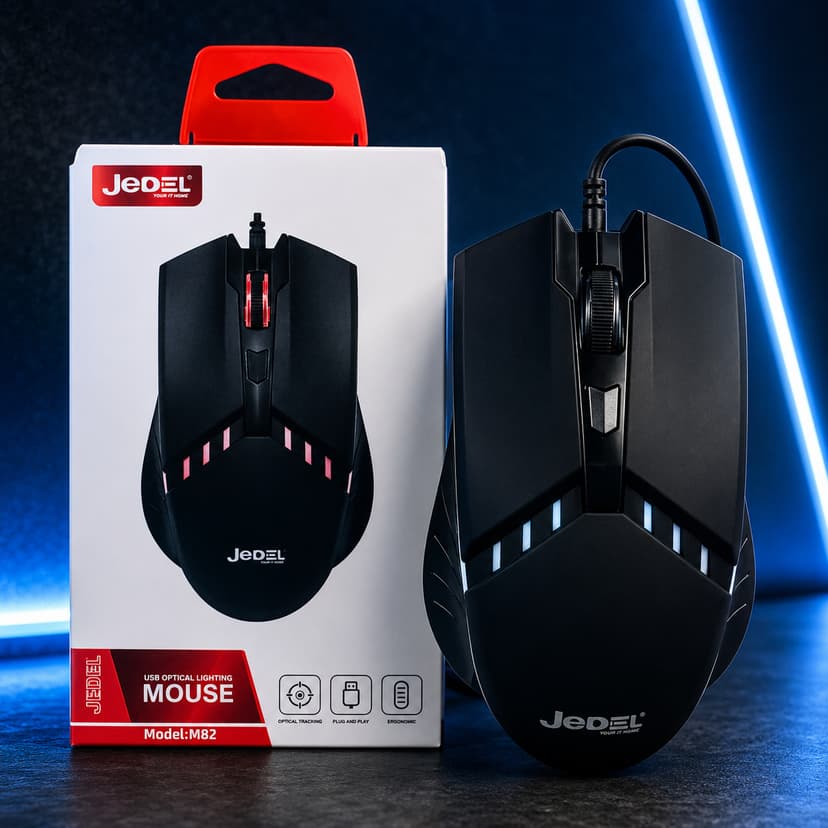 Jedel M82 Wireless Optical Scroll DPI Gaming Mouse