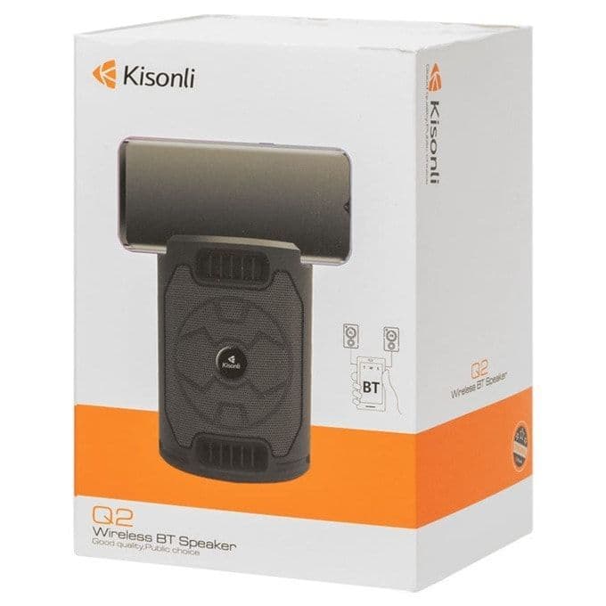 Kisonli Q2 Mini USB/AUX Portable Wireless Computer TWS BT Outdoor Portable Speaker