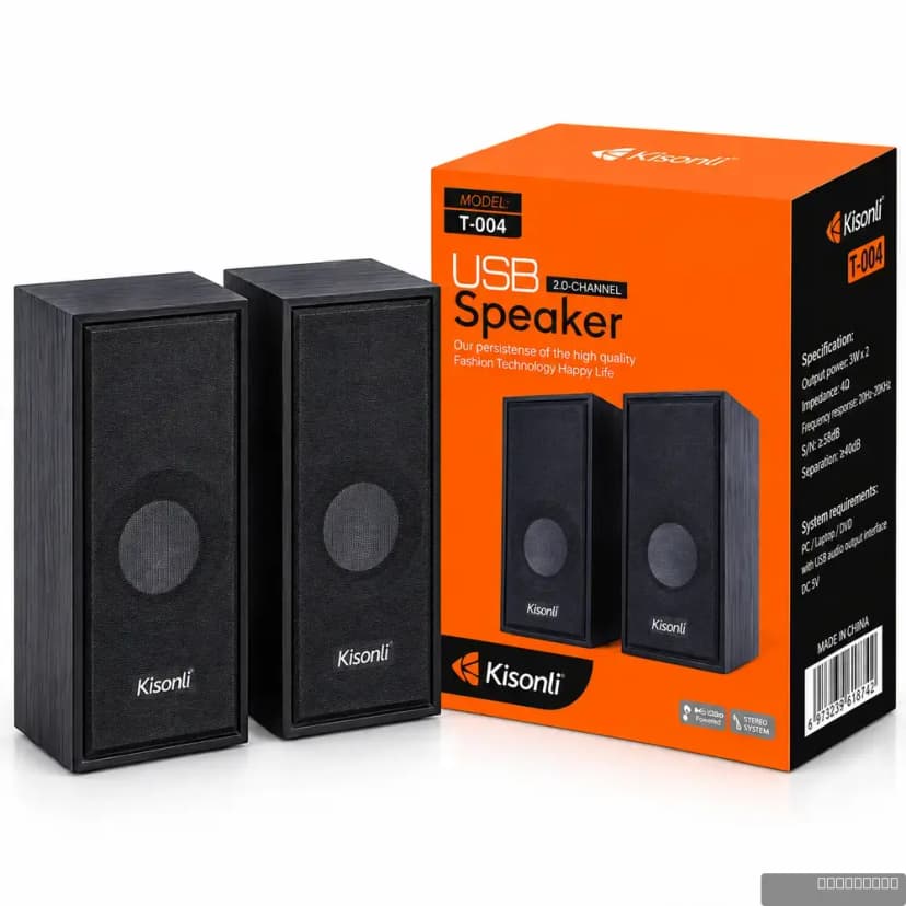 Kisonli T-004 USB Computer Speaker