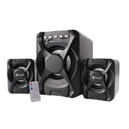 Kisonli U-2500BT USB 2.1 Bluetooth Speaker with Remote Control