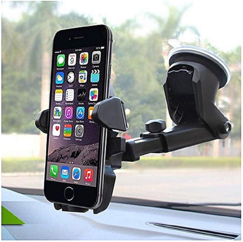Long Neck One-Touch Car Mount