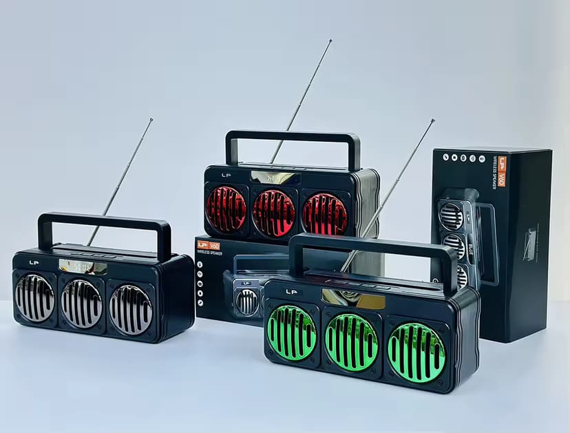 LP V60 Good Bass Speaker with LOUD STEREO