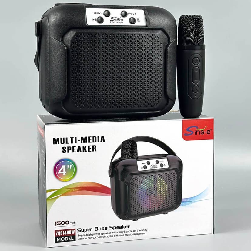 Multi Media Speaker(mic and speaker-1500mh)